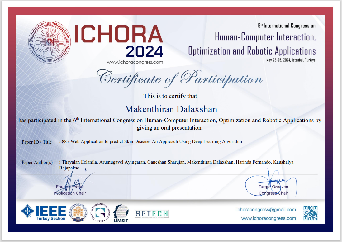 Conference Certificate