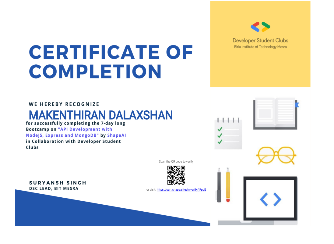 Certificate 4