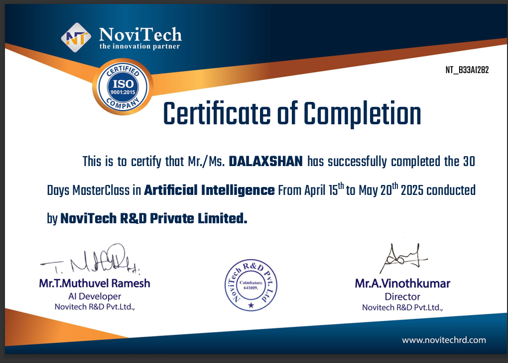 Certificate 1